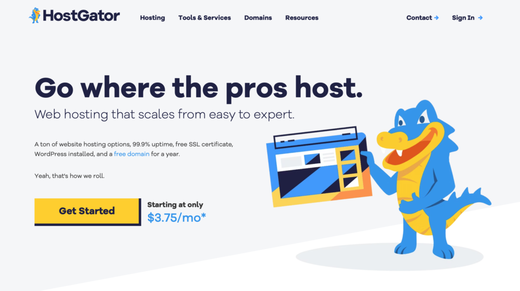 best web hosting plan - Hostgator